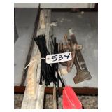 Lot of Concrete Tools and Misc. Hardware