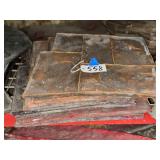 Lot of Decorative Square Concrete Stamps