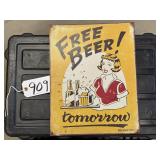 "Free Beer!" Sign