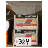2 Boxes of GripFast Framing Nails