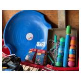 Sleds, Xmas Lights and Assorted Outdoor Toys
