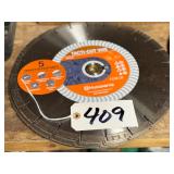 7 Husqvarna Tacti-Cut VH5 Concrete Blades