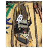 Assorted Metal and Wood Saws