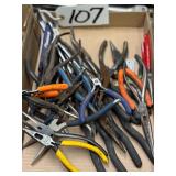 Large Lot of Pliers - Sidecuts, Needle-nose, Etc.