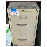 Hirsh 2-Drawer File Cabinet