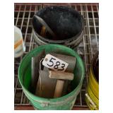 Buckets of Concrete Hand Floats