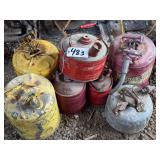 Vintage Metal Gas Cans