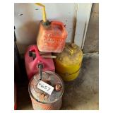 Assortment of Fuel Cans