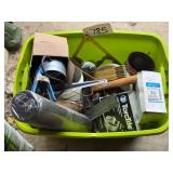Tote of Misc. Items.