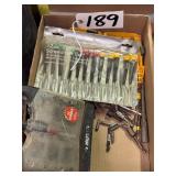 Screwdriver Set and Various Bits