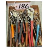 Lot of Slip-Joint Pliers