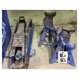 Pair of Duralast Jack Stands & Floor Jack