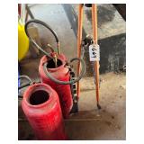 TriPod and (2) Concrete Sprayers with No Lids