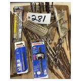 Assorted Drill Bits and More