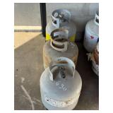 (( 3) 20lbs LP Cylinders (Grill Tanks)