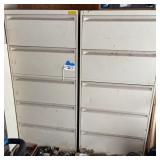(2) 5-Drawer File Cabinets