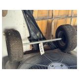 Small Axle with Tires