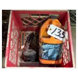 Bar Oil, Milk Crate and Misc.