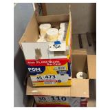 Boxes of Paper Towels and Toilet Paper