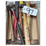 Assorted Ball Peen Hammers