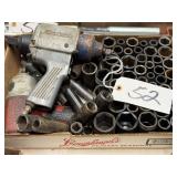 Lot of Bluepoint and Matco Air Impacts & Sockets