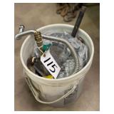 Lot of Various Gas Parts, Valves, Etc.