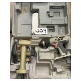 Craftsman 19.2V Drill, Cordless Saw with Case