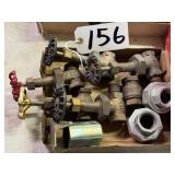 Brass Valves and Assorted Fittings