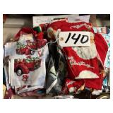 Assorted Christmas Towels and Holiday Items