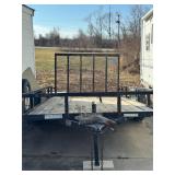 Single-Axle Landscape Trailer (12ï¿½ x 7ï¿½ )
