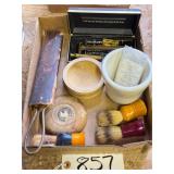 Lot of Shaving Items and Accessories