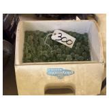 Cooler Full of Glass Marbles