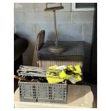 Lot of Misc. - Deck Box, Outdoor Chair, Etc.
