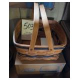 Longaberger 1992 Cake Basket w/box