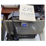 Audio Vox portable pa system