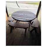 5 piece picnic table with smooth cover