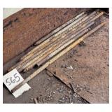 Steel concrete stakes