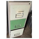 3 drawer file cabinet