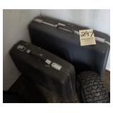 2 suitcases
