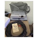 Projector, Computer, and Cable etc for slide show