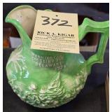 Pitcher with decor