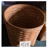 Longaberger larger Round Basket