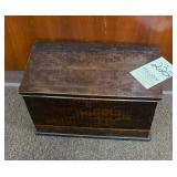 Antique wooden box