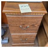 2 drawer file cabinet