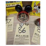 Mickey Mouse Clock and 2 watches