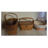Longaberger 3 assorted