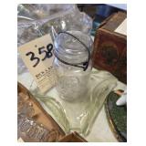 Ash tray and jar
