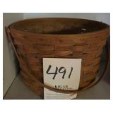 Longaberger 1986 Medium Corn Basket