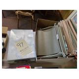 Aluminum CLipboards and Hanging Files and more