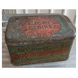 Lucky Strike Tobacco Tin